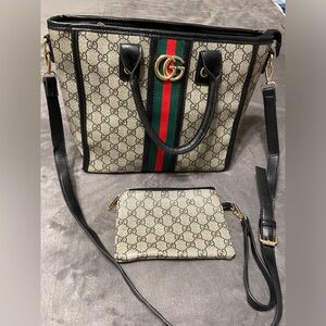 Purse and wallet set